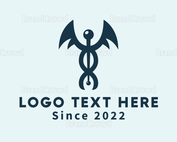 Healthcare Clinic Wing Logo