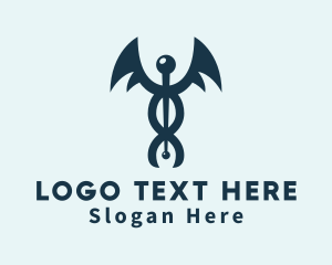 Healthcare Clinic Wing Logo