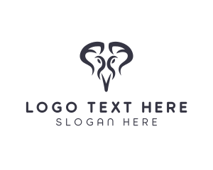 Safari - Wild Elephant Safari logo design