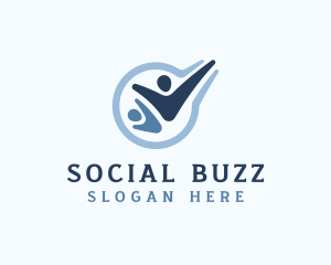 Social People Organization  logo design