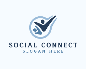 Social People Organization  logo design