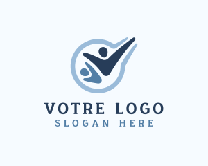 Care - Social People Organization logo design