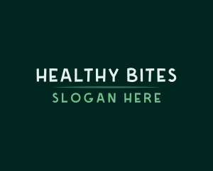 Green Business Wordmark logo design