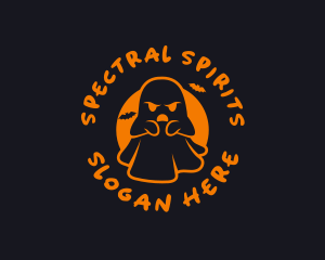 Ghost Scary Spirit logo design