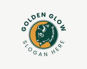 Bison Buffalo Farm logo design