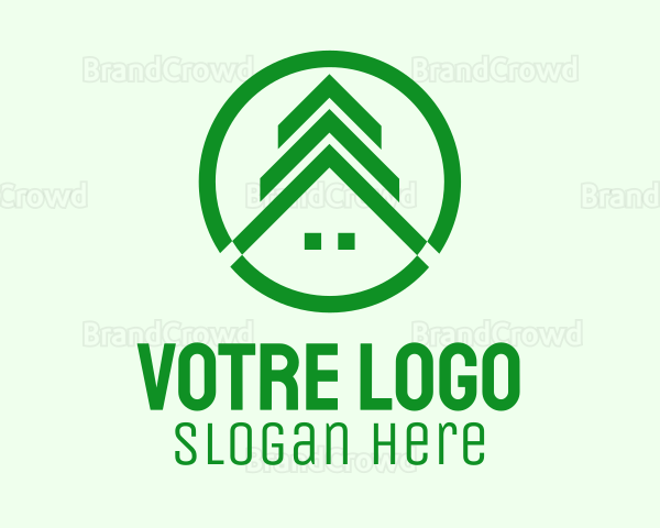 Green House Realtor Logo