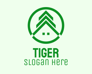 Green House Realtor Logo