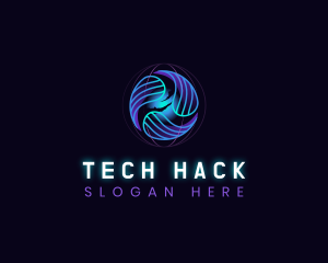 International Globe Tech logo design