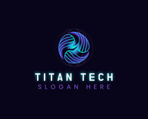 International Globe Tech logo design