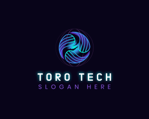 International Globe Tech logo design