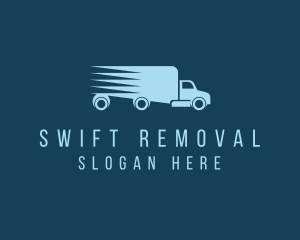 Removal - Fast Truck Logistics logo design