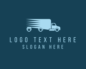 Delivery - Fast Truck Logistics logo design