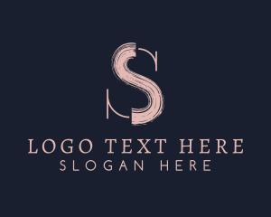 Glam - Beauty Cosmetics Letter S logo design