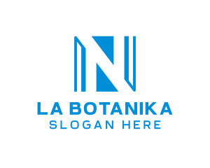 Banking - Generic Letter N Firm logo design