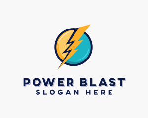 Lightning Bolt Energy logo design