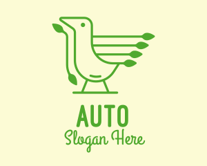 Green Bird Tech logo design