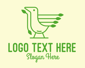 Green Bird Tech logo design