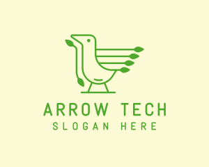 Green Bird Tech logo design