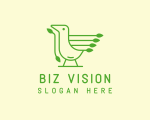 Green Bird Tech logo design