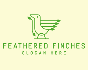 Green Bird Tech logo design