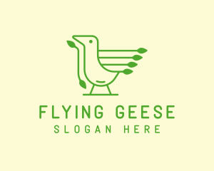 Green Bird Tech logo design