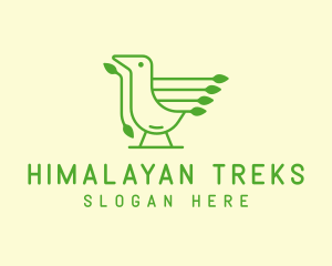 Green Bird Tech logo design