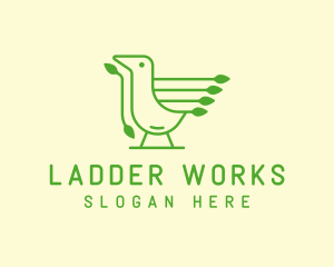 Green Bird Tech logo design