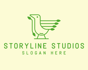 Green Bird Tech logo design