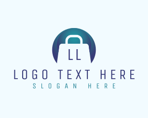 Basket - Briefcase Shopping Bag logo design