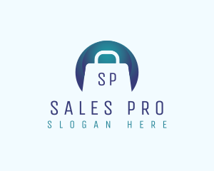 Briefcase Shopping Bag logo design