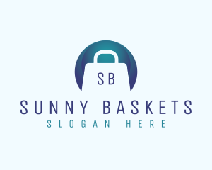 Briefcase Shopping Bag logo design