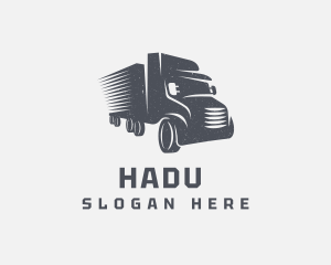 Mechanic - Courier Trailer Truck logo design