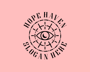 Boho Eye Holistic Logo