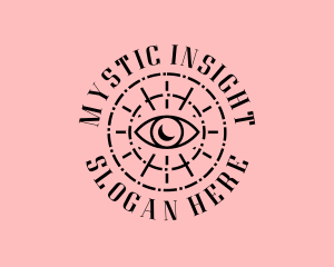 Boho Eye Holistic logo design