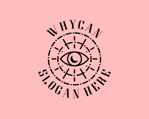 Mystic - Boho Eye Holistic logo design