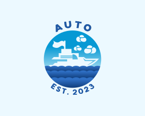 Travel Agency - Travel Cruise Boat logo design