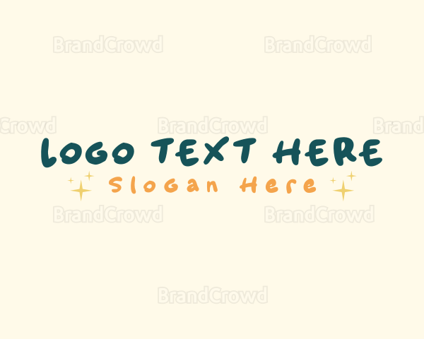 Playful Handwritten Wordmark Logo