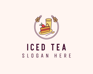 Pastry Cake & Coffee  logo design