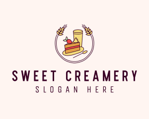 Pastry Cake & Coffee  logo design