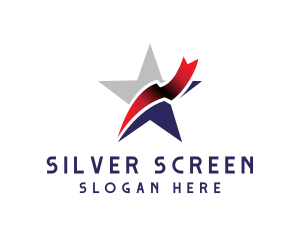 Senate - American Star Stripes logo design