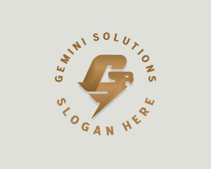 Eagle Falcon Letter G logo design