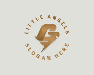 Aviation - Eagle Falcon Letter G logo design