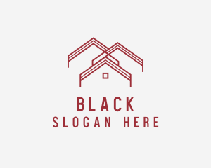 Housing - Roof Home Village logo design