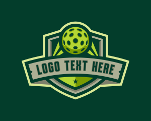 Training - Pickleball Sport Tournament logo design