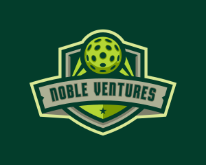 Pickleball Sport Tournament Logo