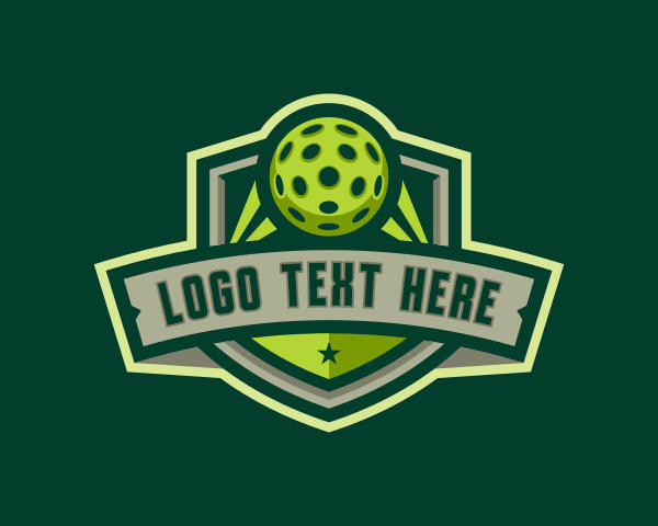 Training - Pickleball Sport Tournament logo design