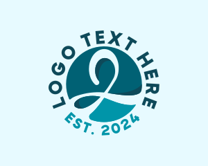 Marketing - Marketing Swirl Letter J logo design