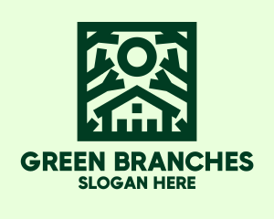 Branches - Green Nature House logo design