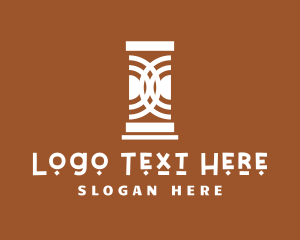 Legal - Creative Pillar Studio logo design