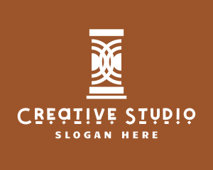 Creative Pillar Studio logo design